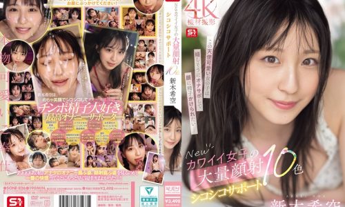 Newカワイイ女子の大量顔射シコシコサポート10色 新木希空